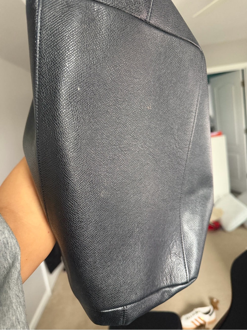 COACH Black Leather Tote Bag - Classic Everyday Carry G1723-57131E - Picture 14 of 14